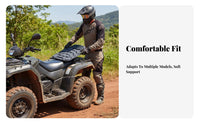 Sun Protection Breathable All-Terrain Vehicle Seat Cover Cooling ATV Padded Seat Cover Soft & Comfortable for Summer Riding, Daily Commuting