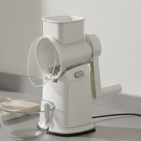 Multi-Functional Hand Crank Mandoline Cutter Time Saving Rotary Vegetable Grater Easy to Clean Kitchen Tool