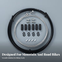 Bike Brake and Gear Wire Set Fluid Gear Ing Bike Brake and Gear Selector Wire Kit Stainless Steel Wire S Rust Withstand Ant