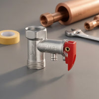 Relief Control Threaded Pressure Relief Control with Lever Easy to Install for Home Repair Hobbyists
