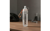 TPU Soft Container Clear Cap Collapsible Water Bottle Foldable Water Bottle Compact Hydration Gear Lightweight