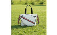 Racket Storage Bag with Shoulder Strap Structured Tennis Racket Bag Versatile for Sports Training