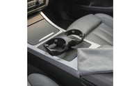 Two-Drink Holder Insert Replacement Double Cup Holder Matte Black for Center Console