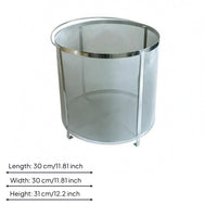 Fine Mesh Hop Strainer Basket Cylindrical Hop Filter Basket Rigid Support Supports Brew Accessory Open Top