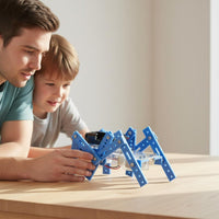 Six-Legged Robot Kit Science Education Hexapod Kit Hands-on Ability for School Project
