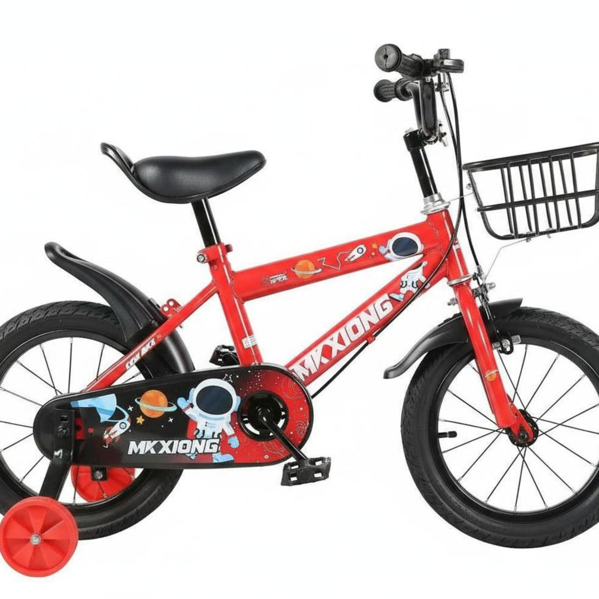 Childrens Cycle with Training Wheels Anti-Slip Tires Kids Training Bike