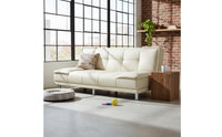 Folding Sleeper Sofa Scratch Resistant Modern Convertible Futon Waterproof Armless Futon Sofa for Small Areas, Bedroom