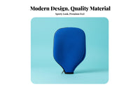 Neoprene Paddle Case Waterproof Pickleball Paddle Cover Zippered Pickleball Cover Water-Resistant Sports Accessory for Storage