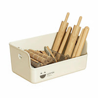 Wheeled Cabinet Basket With casters Rolling cart Easy Pull-accessible for Refrigerator
