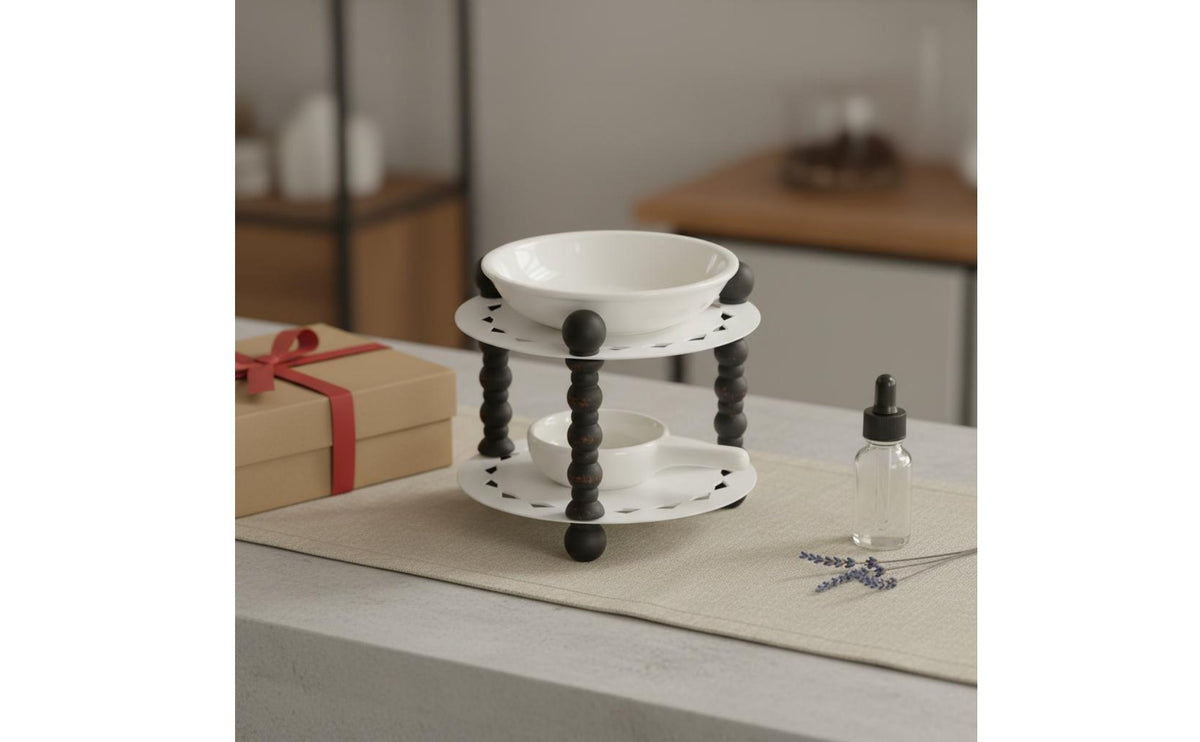 Metal Incense Warmer Decorative Burner Long-Lasting Fragrance