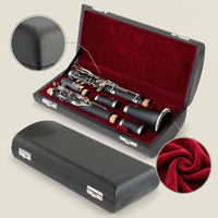 Clarinet Case Long-Lasting Clarinet Case with Handle Rectangular Reinforced for Clarinetists, Travel, Rehearsals
