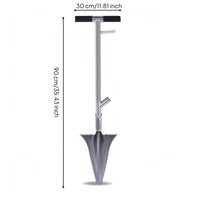 Fertilizing with T-Handle Pointed Fertilizer Applicator Ergonomic