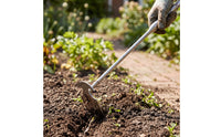 Weeding Rake Rust-Resistant Unwanted Plant Rake Unwanted Plant Pulling Tool Heavy-Duty Hand Weeder Portable for Gardeners