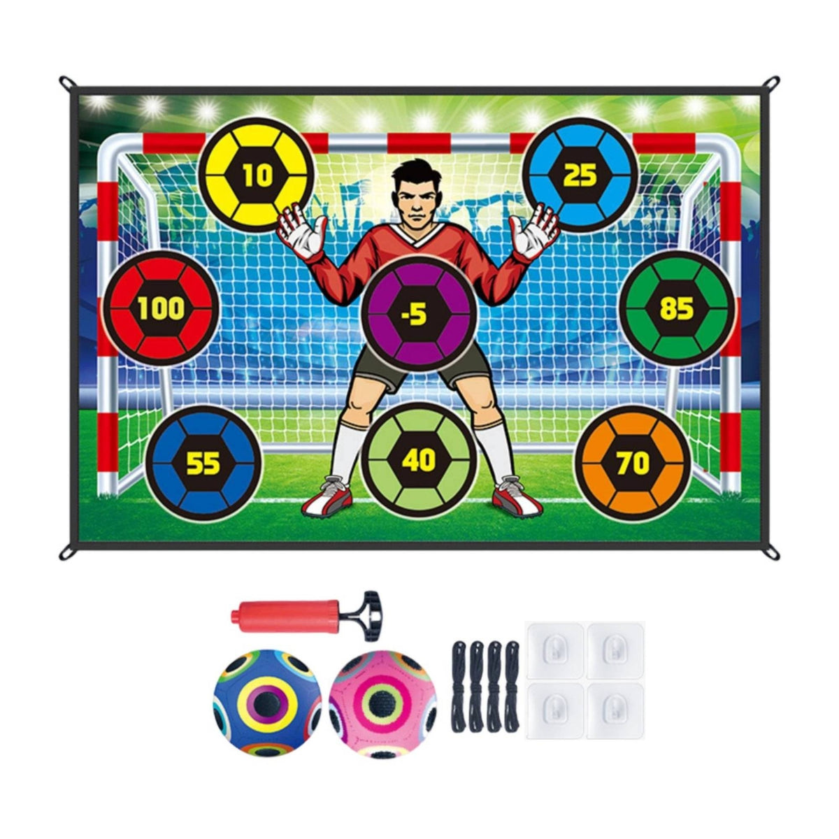Hanging Football Target Mat