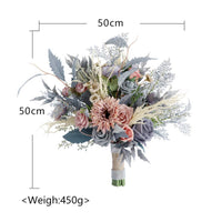 Artificial Bridal Flower Arrangement Long-Lasting Event Decoration Elegant