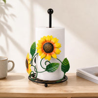 Decorative Countertop Paper Towel Holder Sturdy Freestanding Paper Towel Holder Stylish Space-Saving for Kitchen