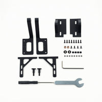 Enclosure Hinge Kit with Tools Easy Installation Hinge Plate Kit Heavy Duty Hardware for 3D Printer Enclosures, Equipment Cabinets