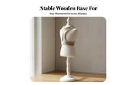 Stable Base Pet Mannequin Torso Lightweight Dog Clothes Display Form Easy to Assemble Cat Apparel Mannequin Elegant Design for Online Sellers, Boutique Owners, Crafters, Product Photography, Retail Shop S, Craft Fairs, Clothing Shop