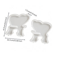 Butterfly Book Stand Cast Flexible Resin Book Stand Cast Easy to Release Home Crafting for Handmade Casting