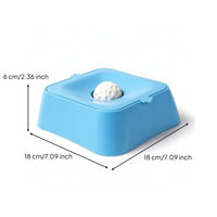 Interactive Dog Lick Bowl Slim-Profile Dog Lick Bowl with Lid Detachable Stable for Dogs, Anxiety Relief