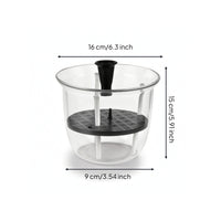 Transparent Self-Watering Plant Pot Plastic Plant Pot with Self-Watering Structure Indoor Flower Planters Lightweight for Gardeners, Windowsill, Desk