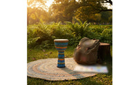 African Hand Drum Concert-Ready Hand Drum Portable Rope Tuned for Young Children