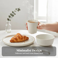 Japanese Retro Ceramic Tableware Set, Bowl, Spoon, Mug, Bone Plate, Creative Restaurant Dinnerware