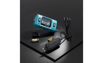 Automotive Leak Current Tester Backlit Screen Car Circuit Fault Inspector Anti-Slip Grip Automotive Circuit Inspector Tester for Mechanics