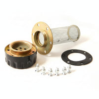 Ridged Loader Fuel Cap with Strainer Threaded Fuel Tank Cap Assembly Sturdy Heavy-Duty for Equipment Owners, Mechanics, Machinery Repair