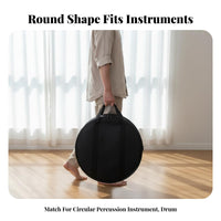 Steel Steelpan Drum Bag Large Capacity 12 Inch Drum Bag Handpan Carrying Case Portable Musical Instrument Accessory Lightweight
