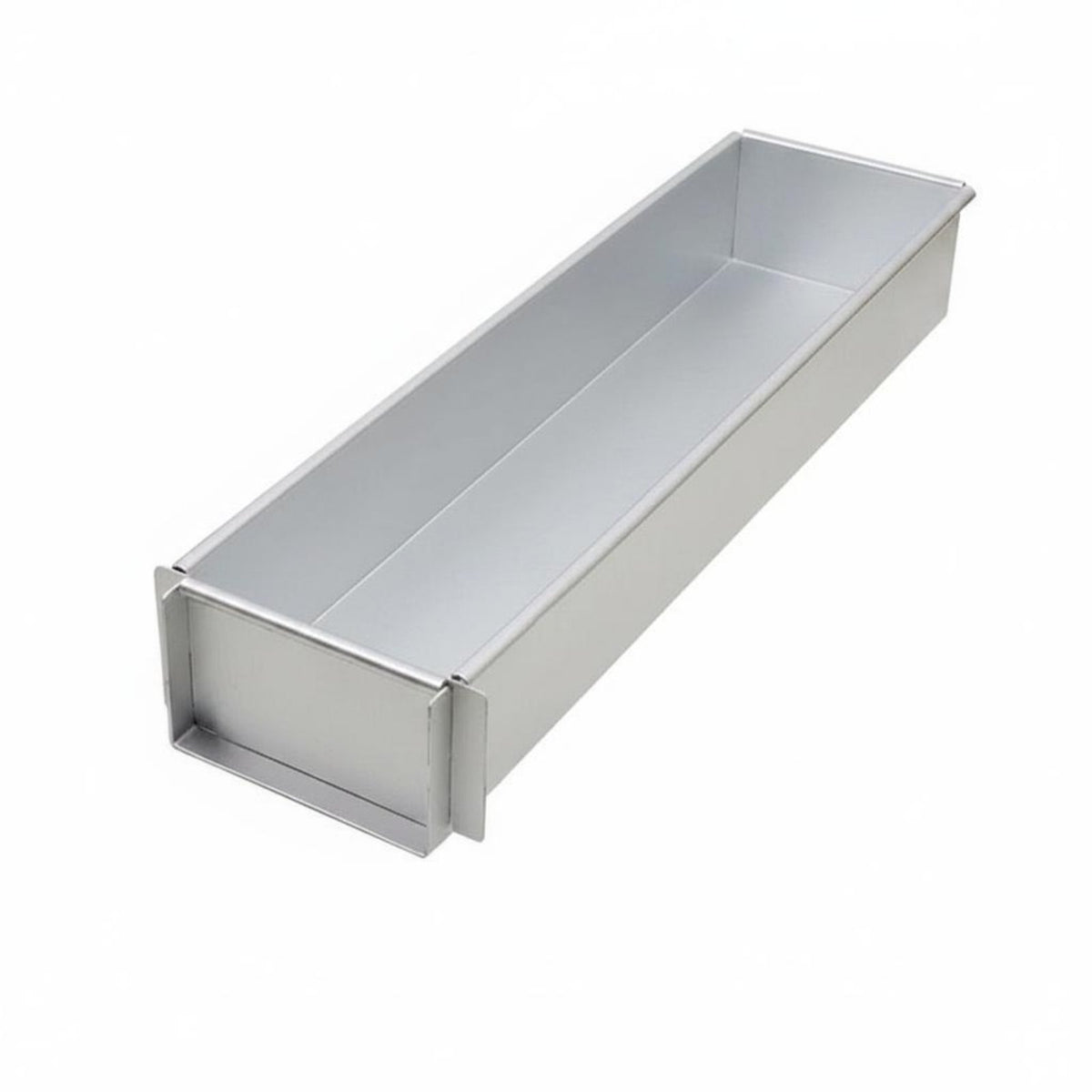 Rectangular Tiramisu Pan Aluminum Mousse Cake Container Long Loaf Pan for Dessert Makers, Bakery