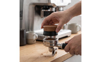 Self-Weighted Coffee Powder Distributor Professional Three-Blade Coffee Distributor Premium Espresso Distribution Tool Wooden for Baristas