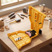 Portable Manual Chainsaw Grinder Compact Manual Chain Grinder Foldable Tool Easy to Use for Gardeners