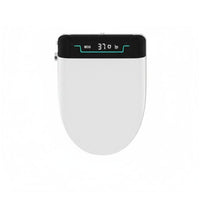 Automatic Lid Flip Electric Bidet Toilet Seat Wireless Controller Control Smart Bidet Seat Anti-Splash Smart Toilet Cover Night Light