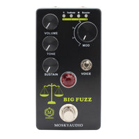 Compact Guitar Effects Pedal Pedalboard-Friendly Guitar Pedal with Metal Enclosure Sturdy Stompbox Portable for Guitarists, Live Stage, Recording Studio