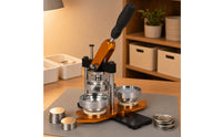 Button Maker Machine Heavy-Duty Button Badge Press Machine Manual for Hobbyists