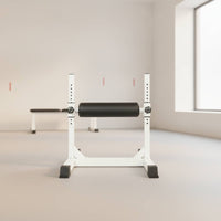 Compact Single Leg Squat Stand Rotating Split Squat Stand with Roller Stable Fitness Equipment Space-Saving for Athletes