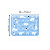 Waterproof Pet Cooling Mat Easy to Clean Water-Filled Cooling Mat Thickened Air-Filled cushioningLike for Hot Weather