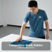 Long Nub Rubber Sheet Unpredictable Trajectory Pips-out Table Tennis Rubber Soft Nub S Racket Sport Accessory for Competitions, Sports Associations