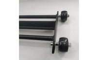 Glute Training Roller with Wheels Sturdy Glute Fitness Wheel Equipment for Athletes