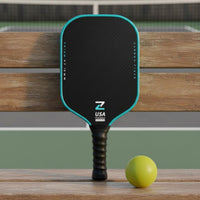 Carbon Fiber Pickleball Paddle Large Sweet Area Carbon Fiber Pickleball Racket Textured Twist Paddle Abrasion Resistant