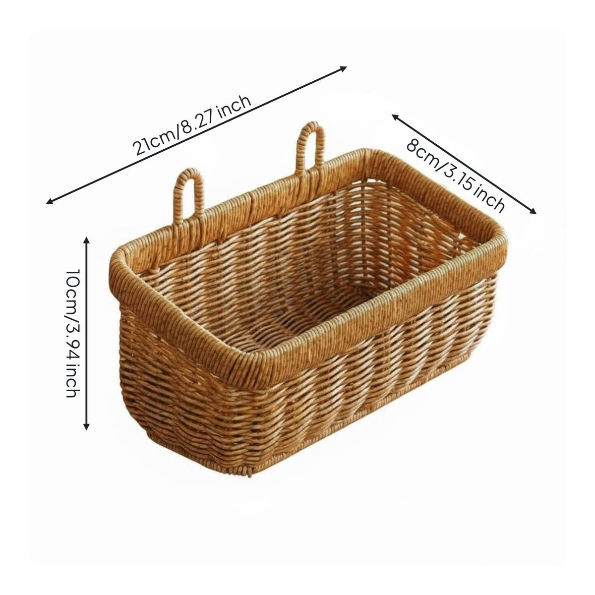 Vintage Design Garlic Onion Hanging Holder Space Saving Home Decoration Breathable Design for Pantry