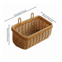 Vintage Design Garlic Onion Hanging Holder Space Saving Home Decoration Breathable Design for Pantry