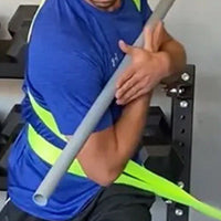 Portable Design Rotation Training Band Adjustable Size Twisting Coach Belt Heavy-Duty Build Abdominal Workout Strap Long-Lasting Construction for Golfers, Tennis Players