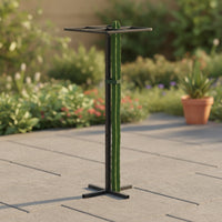 Climbing Plant Support with Lattice Top Freestanding Garden Trellis Stand Vertical Metal Plant Support for Gardeners, Potted Plants, Balcony