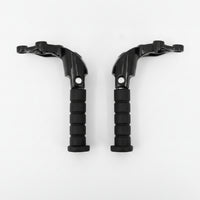 Motorcycle Passenger Foot Pegs Anti-Slip Motorcycle Foot Pegs with Hardware Secure Rear Footrests for Custom Builds