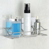 Shower Shelves and Wall Shelf Storage Shelf Stainless Steel, Single Layer Shower Storage Organiser for Washroom and Kitchen Organization Units