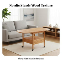 Extendable-Downpanel Dining Table Multi-Functional Extendable Extendable-Downpanel Table Foldable Space-Saving Design