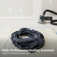 closely-packed fibers interior Sander particulate Skirt Universal Fit Brush barrier Easy to Install Power Tool Part long-lasting Design for Construction Workers, DIY hobbyists, Professionals, Home Renovation, Interior Finishing, Workshop