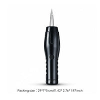 Lightweight Electric Poultry Plucker Ergonomic Design Handheld Feather Plucker Food-Grade Stainless Steel Duck Pinfeather Removal Tool Rechargeable for Butchers